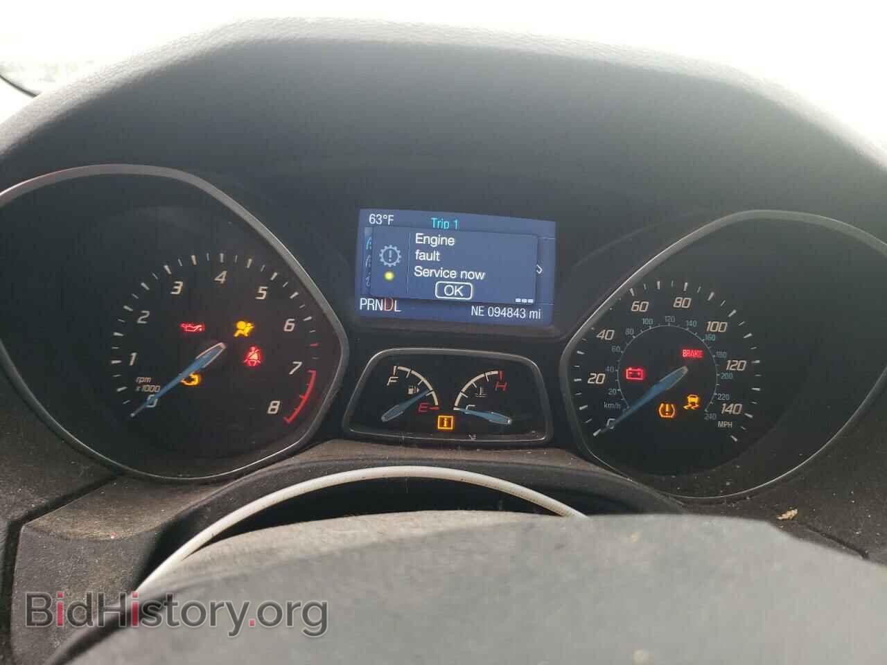 2014 FORD FOCUS - VIN: 1FADP3F23EL372094 - Фото 9