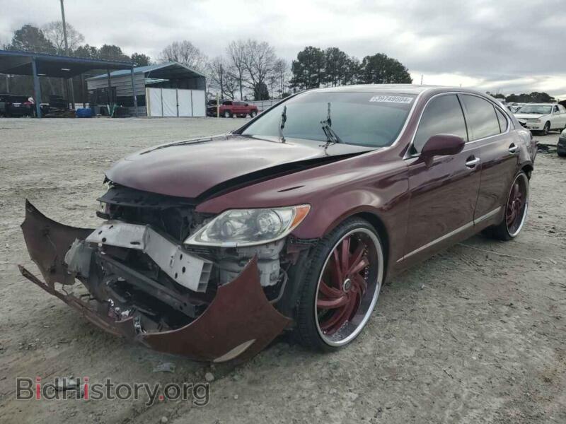 2007 Lexus LS 460 (VIN JTHBL46F075048869) — photo 1 of 12, Copart, damage: all over