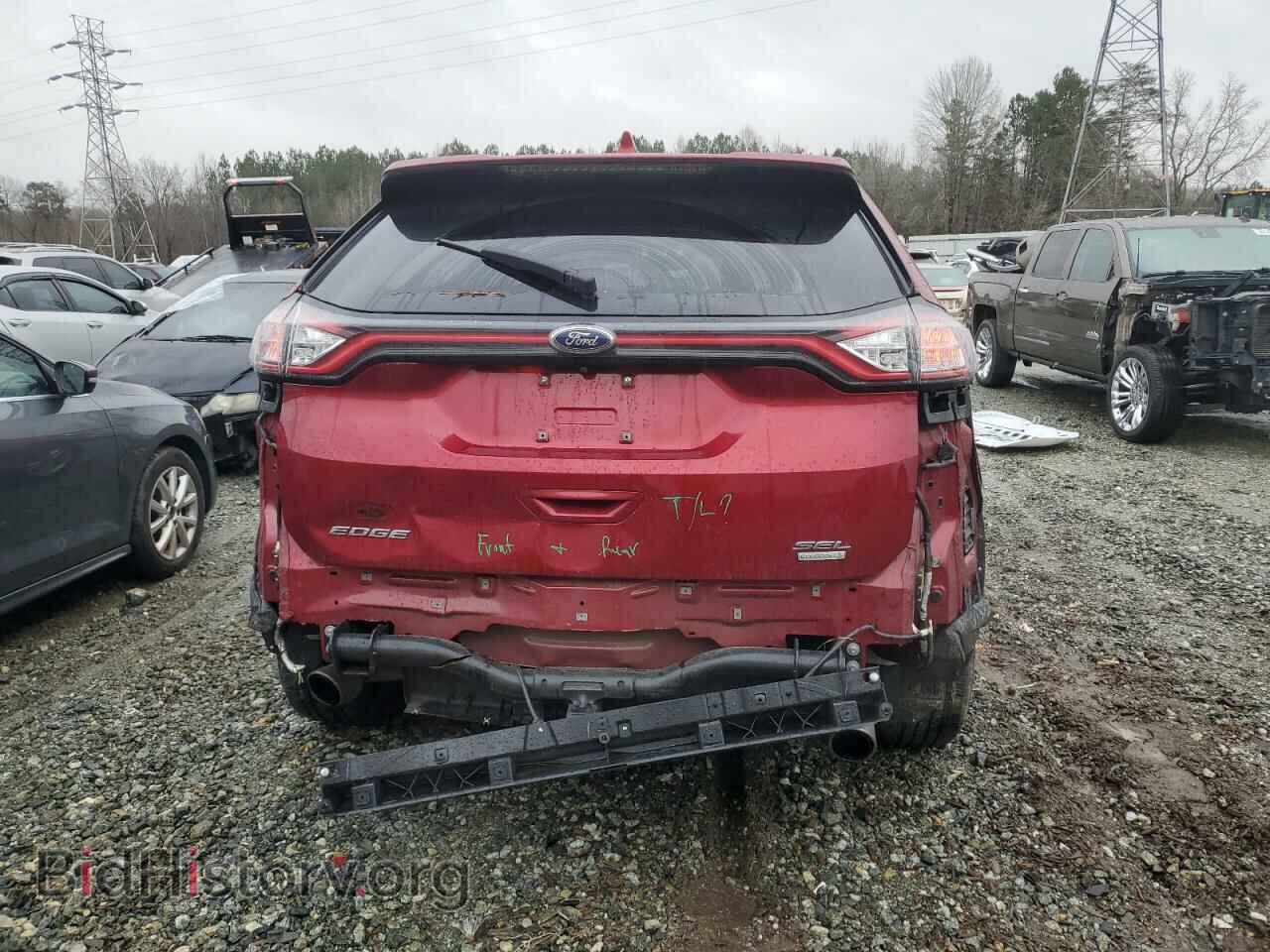 2016 FORD EDGE - VIN: 2FMPK3J96GBB65952 - Фото 6