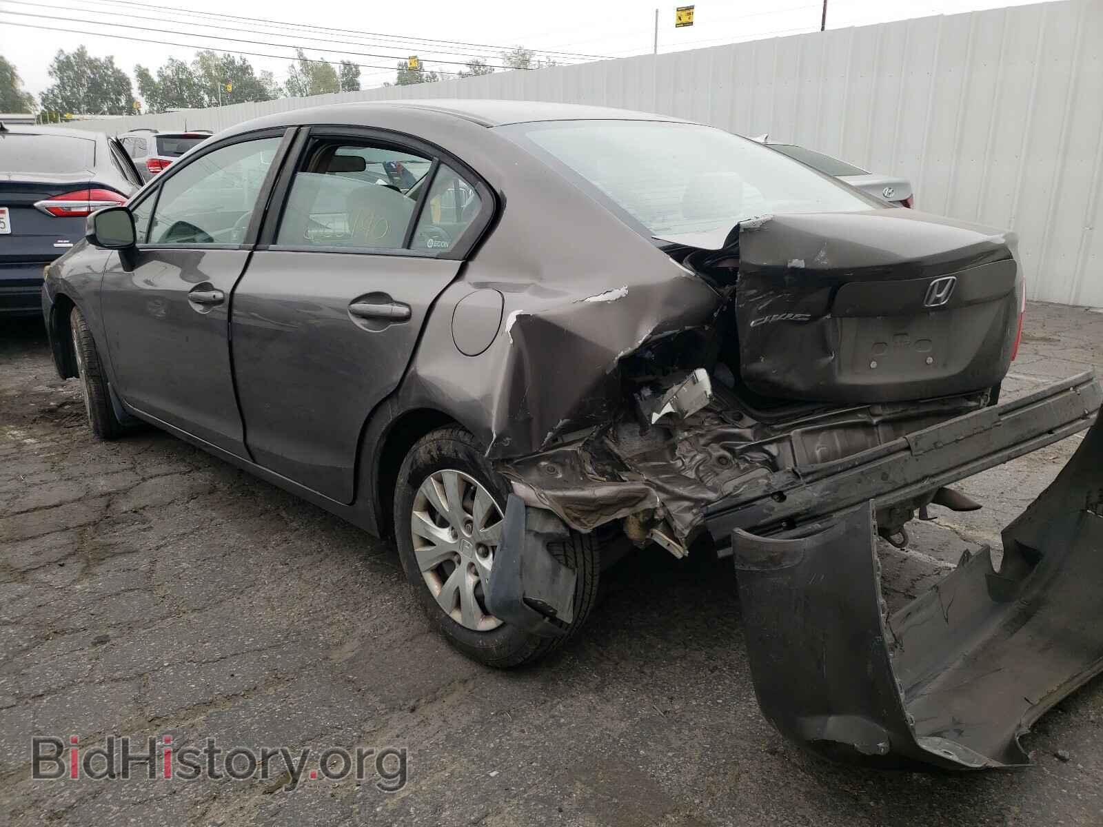 2012 HONDA CIVIC - VIN: 19XFB2F59CE373861 - Фото 3
