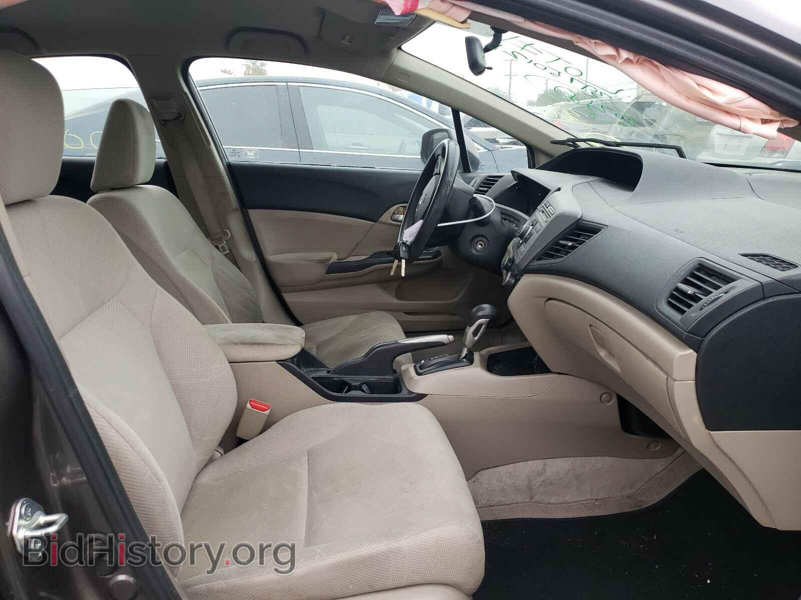 2012 HONDA CIVIC - VIN: 19XFB2F59CE373861 - Фото 5