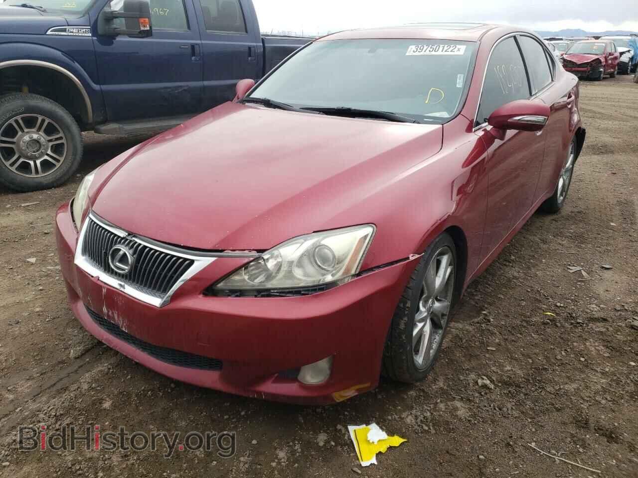 2009 LEXUS IS - VIN: JTHBK262092087762 - Фото 2