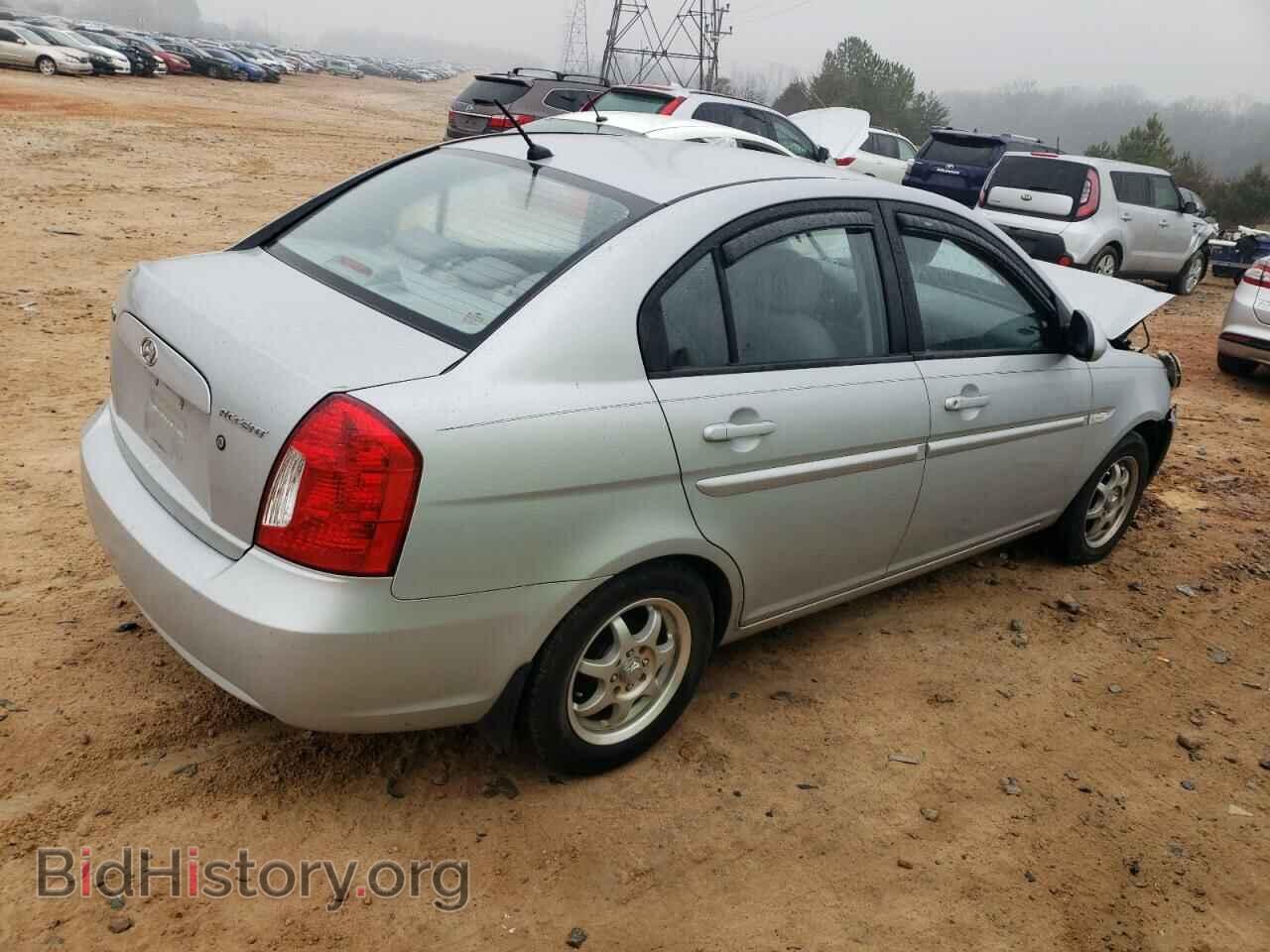 2007 HYUNDAI ACCENT - VIN: KMHCN46C47U166186 - Фото 3
