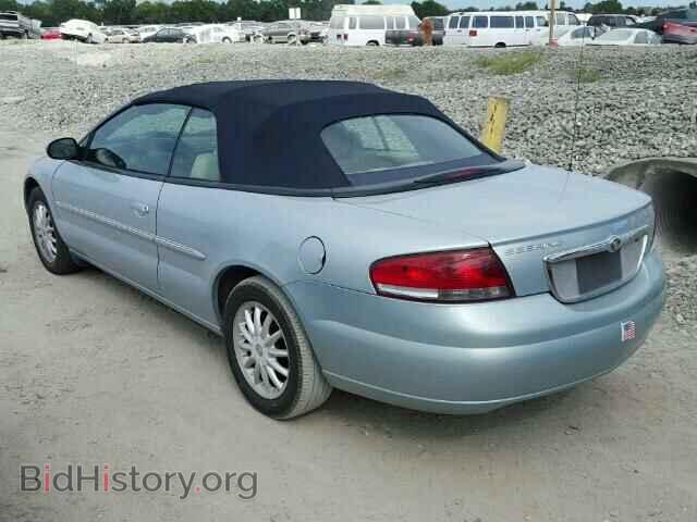 2003 CHRYSLER SEBRING - VIN: 1C3EL65R03N525725 - Фото 3