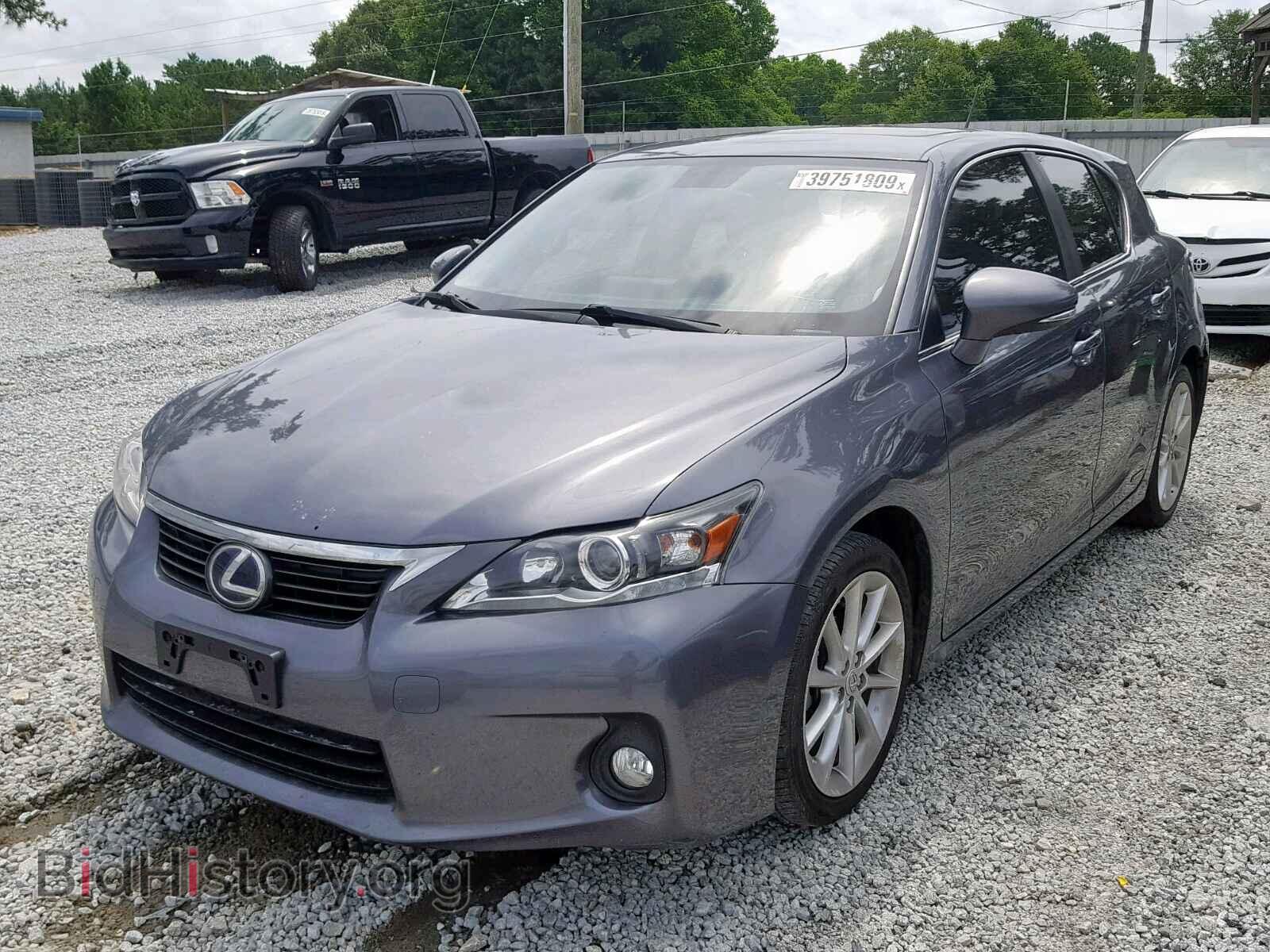 2013 LEXUS CT 200 - VIN: JTHKD5BH9D2156320 - Фото 2