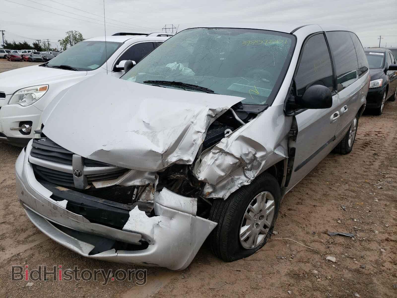2007 DODGE CARAVAN - VIN: 1D4GP45R27B134115 - Фото 2