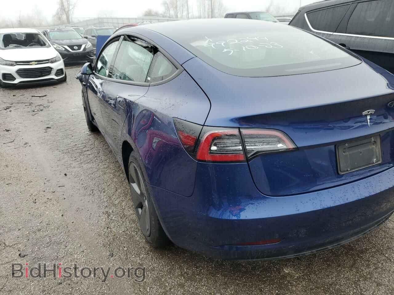 2022 TESLA MODEL 3 - VIN: 5YJ3E1EA7NF368870 - Фото 2