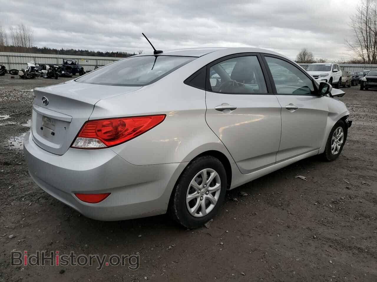 2014 HYUNDAI ACCENT - VIN: KMHCT4AE4EU713355 - Фото 3
