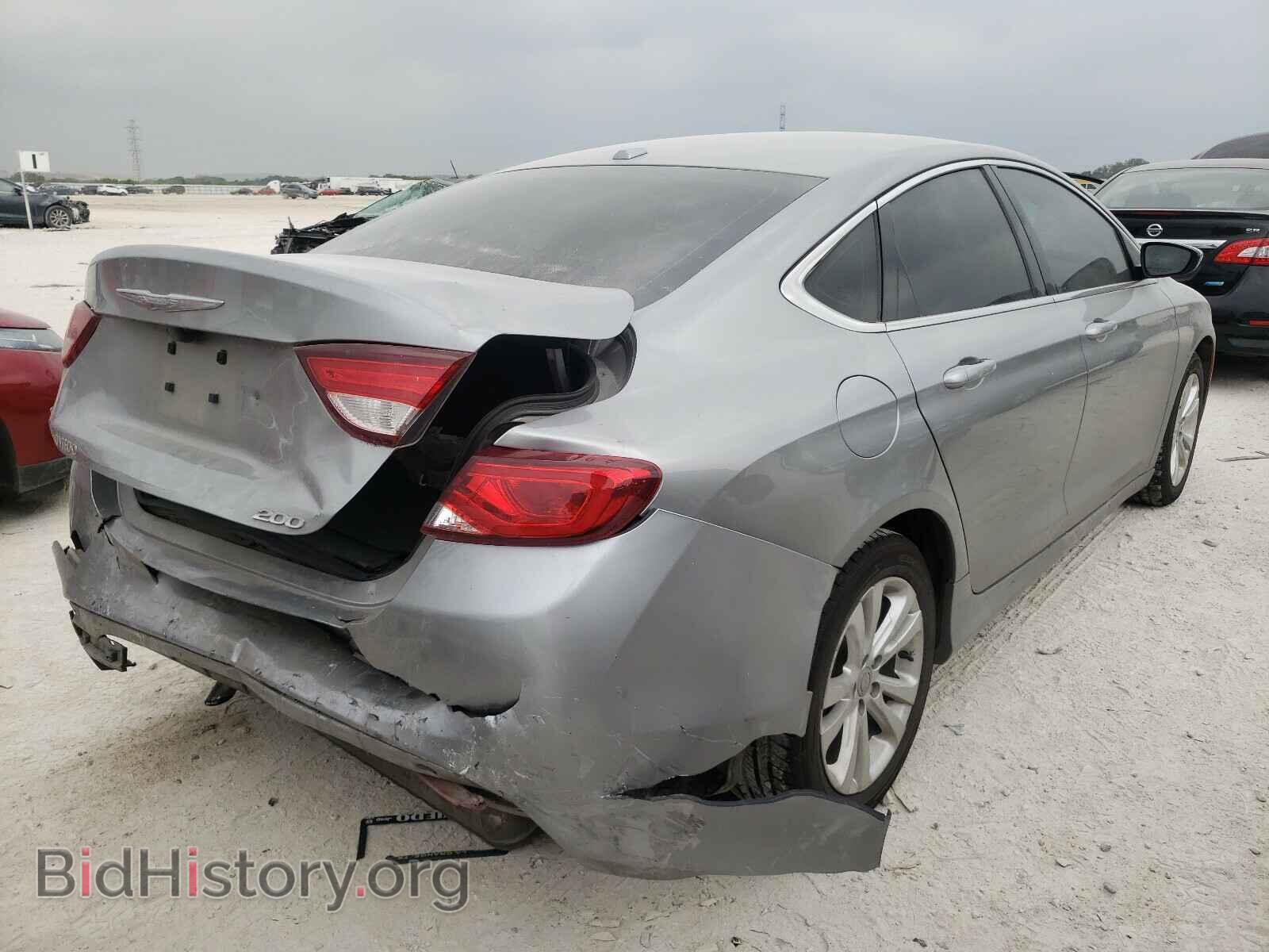 2015 CHRYSLER 200 - VIN: 1C3CCCAB8FN702752 - Фото 4