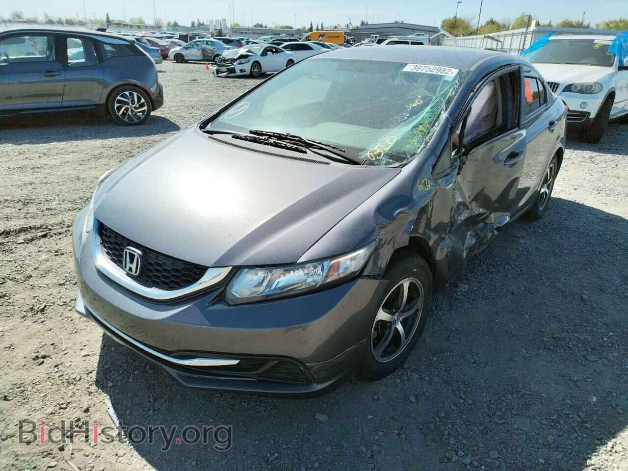 2015 HONDA CIVIC - VIN: 19XFB2F79FE704430 - Фото 2