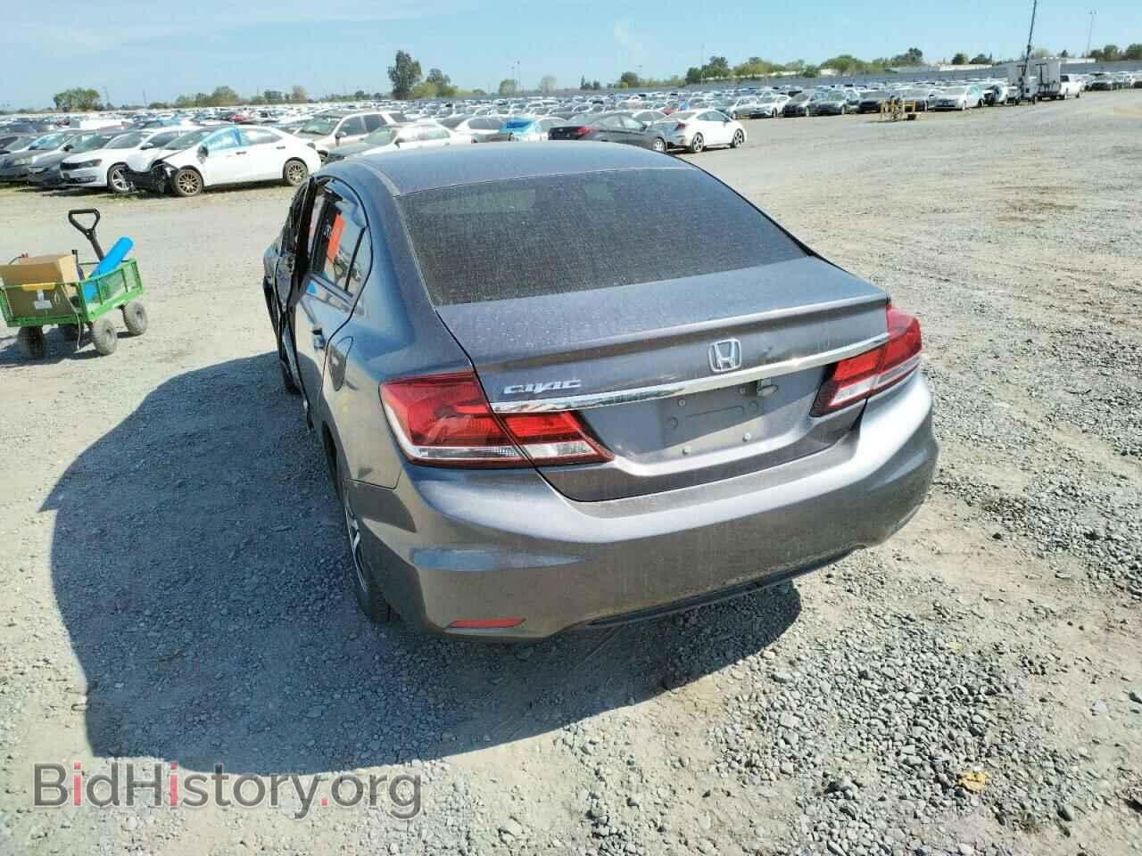 2015 HONDA CIVIC - VIN: 19XFB2F79FE704430 - Фото 3