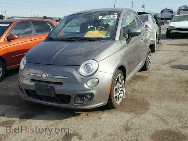 2012 FIAT 500 - VIN: 3C3CFFBR3CT280521 - Фото 2