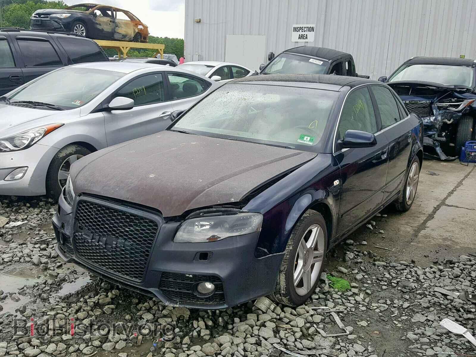 2008 AUDI A4 - VIN: WAUDF78E88A043240 - Фото 2