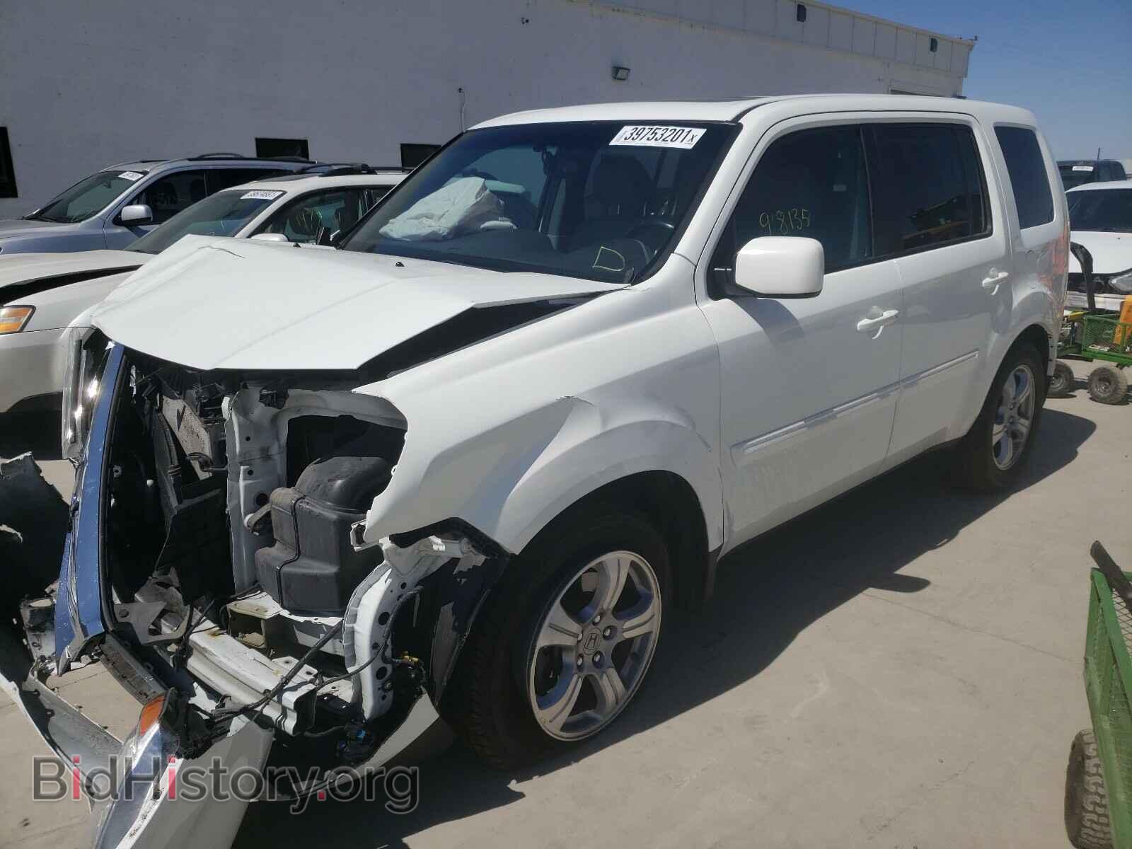 2014 HONDA PILOT - VIN: 5FNYF4H52EB010577 - Фото 2