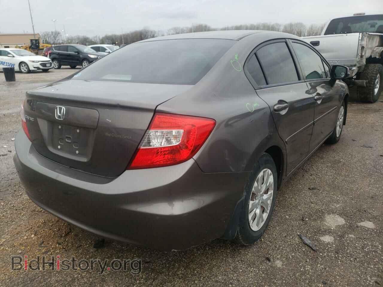 2012 HONDA CIVIC - VIN: 19XFB2F53CE032472 - Фото 4