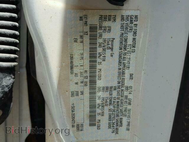 2014 FORD FOCUS - VIN: 1FADP3E27EL364176 - Фото 10