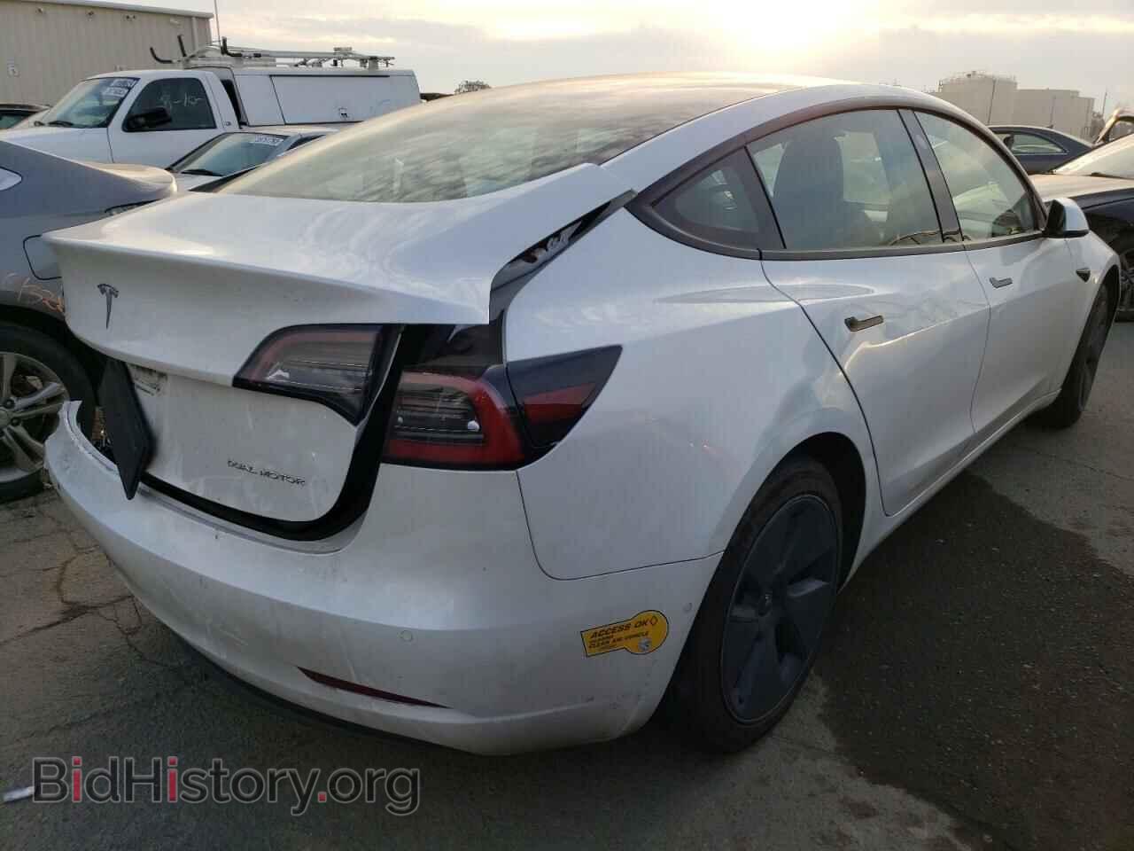 2022 TESLA MODEL 3 - VIN: 5YJ3E1EB5NF106905 - Photo 3