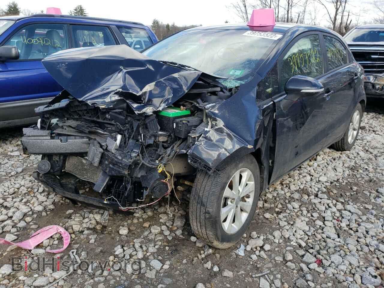 2013 KIA RIO - VIN: KNADN5A33D6235954 - Фото 2