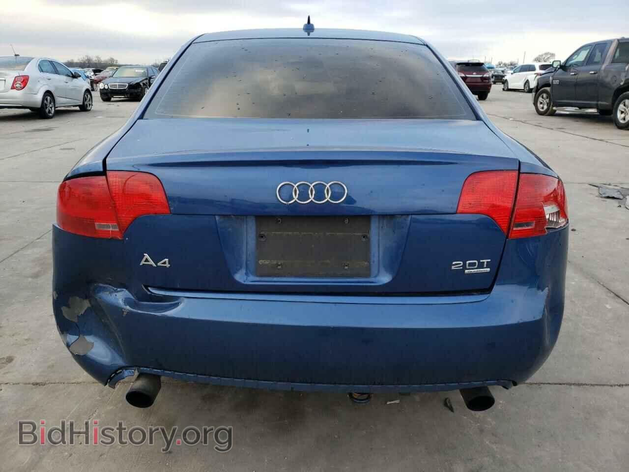 2008 AUDI A4 - VIN: WAUEF78E08A070100 - Фото 6