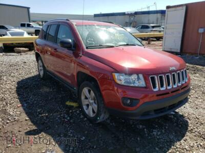 2012 Jeep COMPASS Compass SP, red — VIN 1C4NJCBA2CD660516, Copart