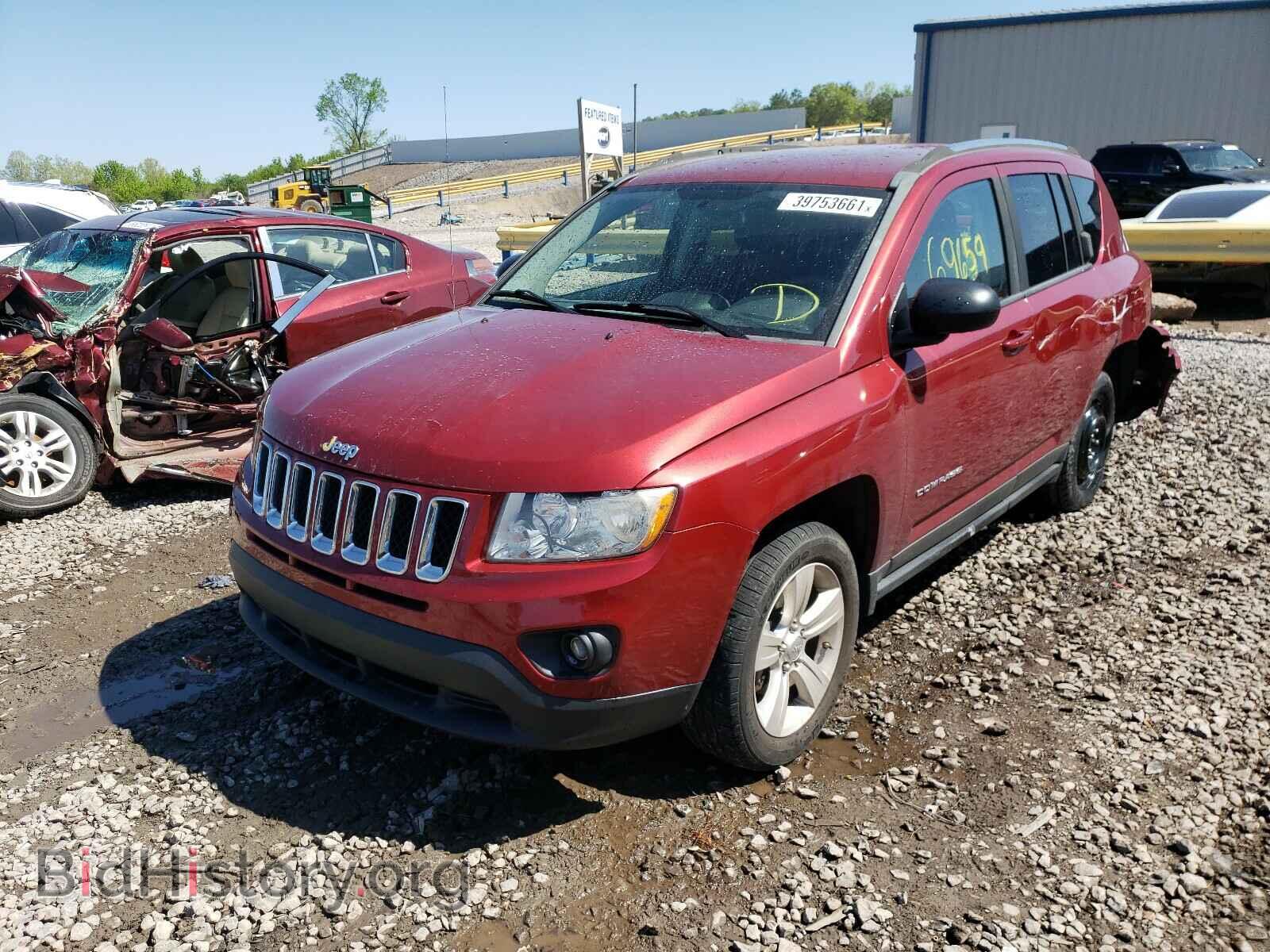 2012 JEEP COMPASS - VIN: 1C4NJCBA2CD660516 - Фото 2