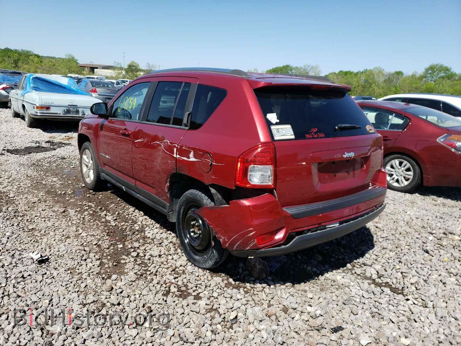 2012 JEEP COMPASS - VIN: 1C4NJCBA2CD660516 - Фото 3