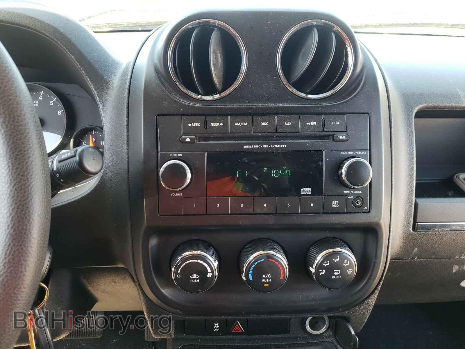 2012 JEEP COMPASS - VIN: 1C4NJCBA2CD660516 - Фото 9