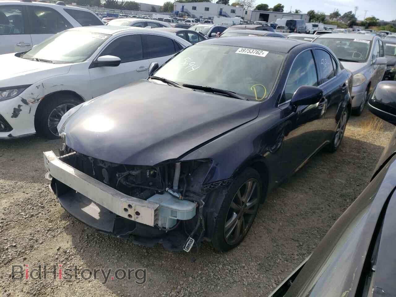 2008 LEXUS IS - VIN: JTHBK262085058954 - Фото 2