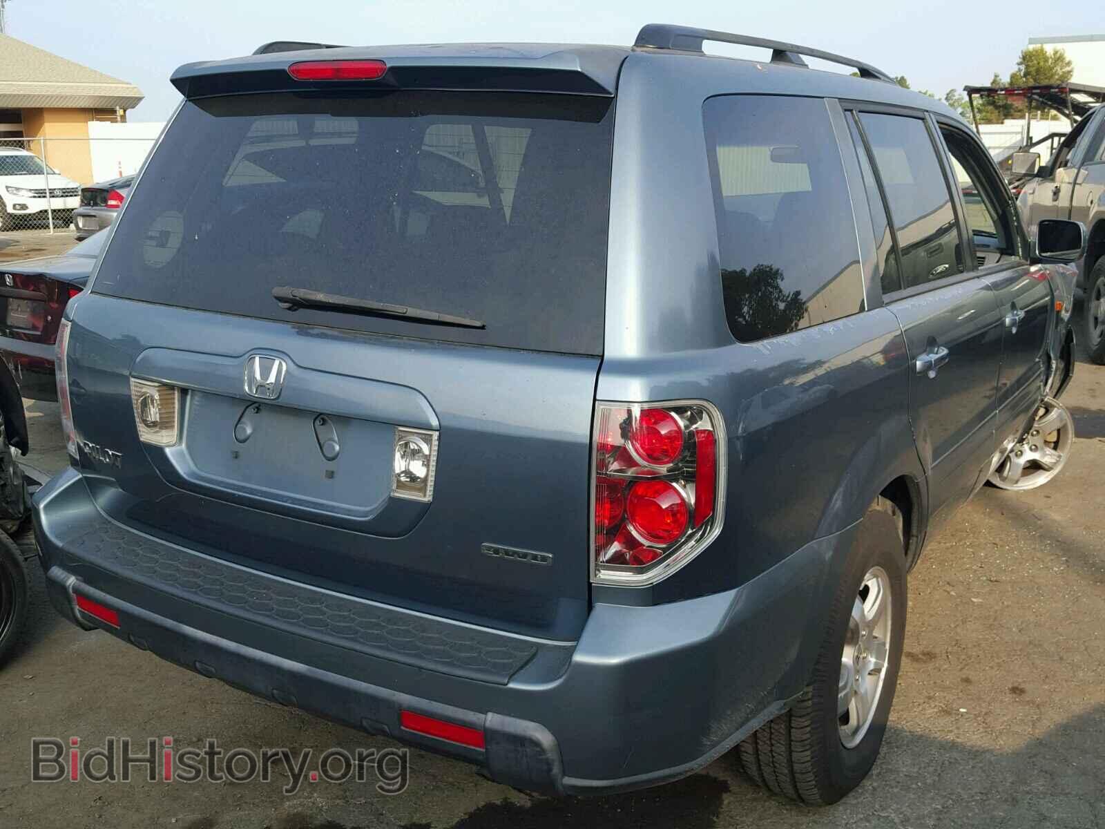 2006 HONDA PILOT - VIN: 2HKYF18436H564526 - Фото 4