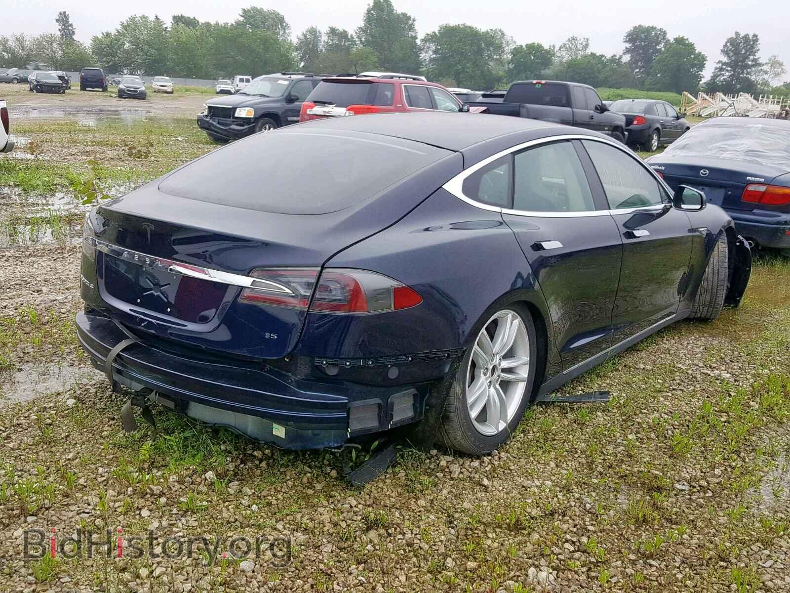 2014 TESLA MODEL S - VIN: 5YJSA1S15EFP50536 - Photo 4