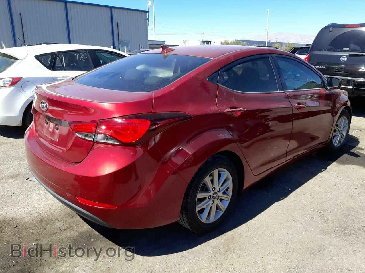 2014 HYUNDAI ELANTRA - VIN: 5NPDH4AE8EH541237 - Фото 4