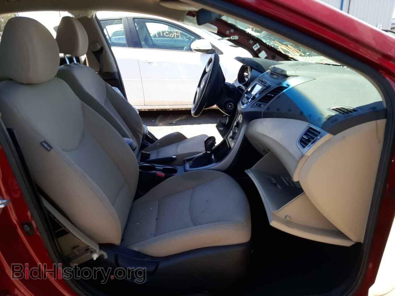 2014 HYUNDAI ELANTRA - VIN: 5NPDH4AE8EH541237 - Фото 5