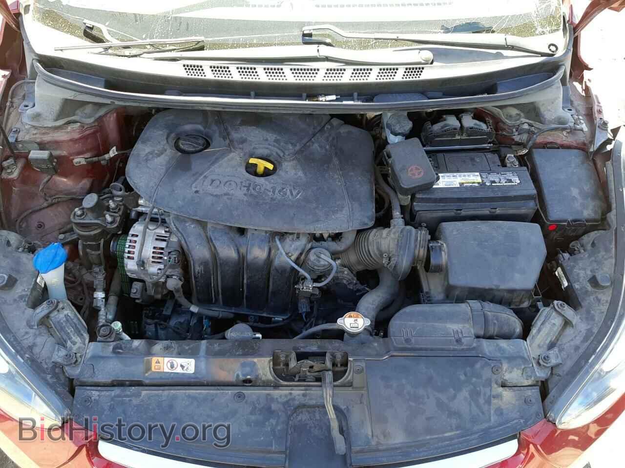 2014 HYUNDAI ELANTRA - VIN: 5NPDH4AE8EH541237 - Фото 7