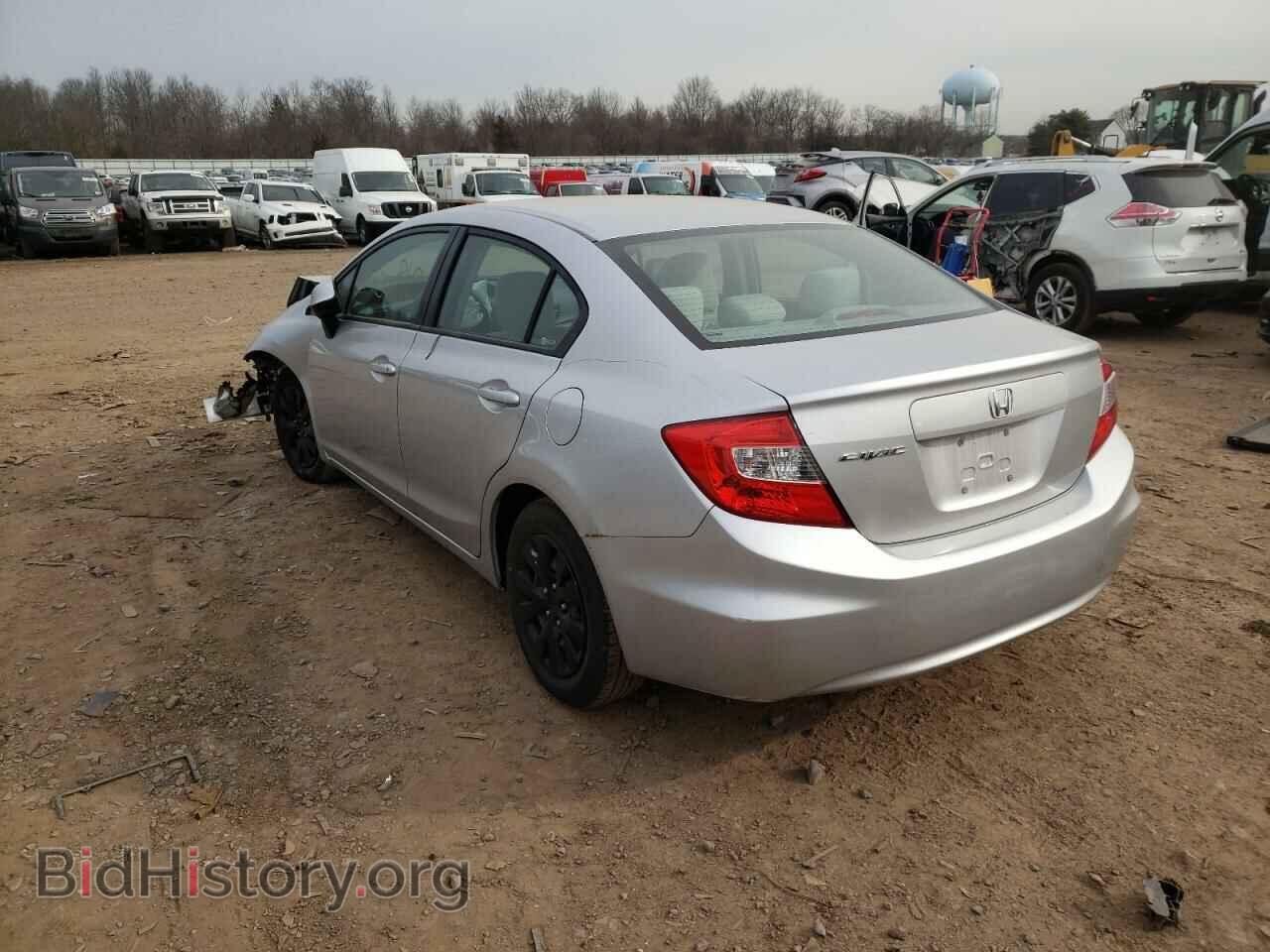 2012 HONDA CIVIC - VIN: 19XFB2F52CE349725 - Фото 3