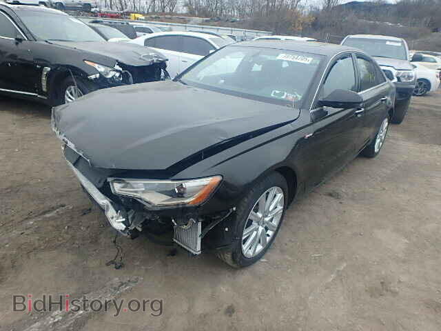 2014 AUDI A6 - VIN: WAUFGAFC0EN088374 - Фото 2