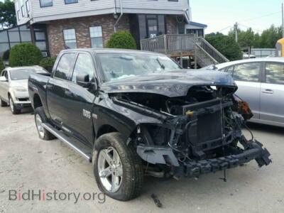 2014 RAM 1500 ST, black — VIN 1C6RR7KT8ES207672, Copart