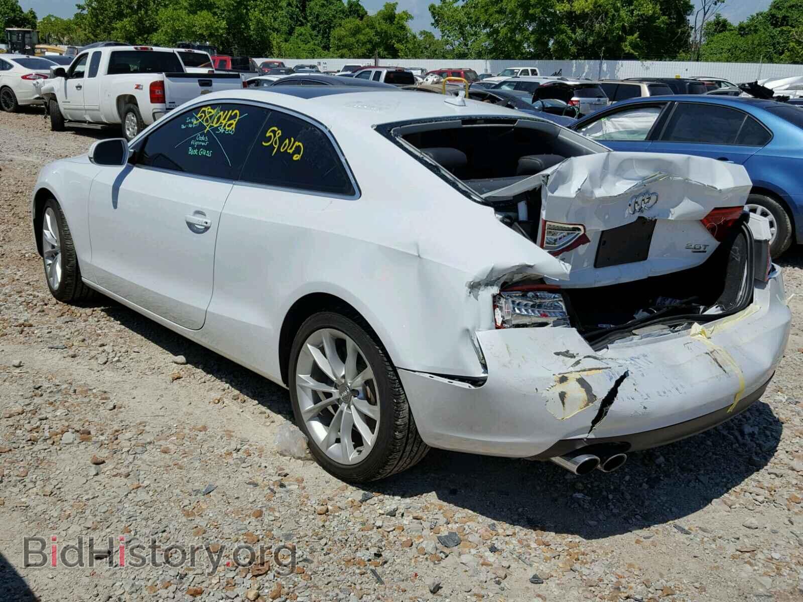 2013 AUDI A5 PREMIUM - VIN: WAUCFAFR0DA004988 - Photo 3