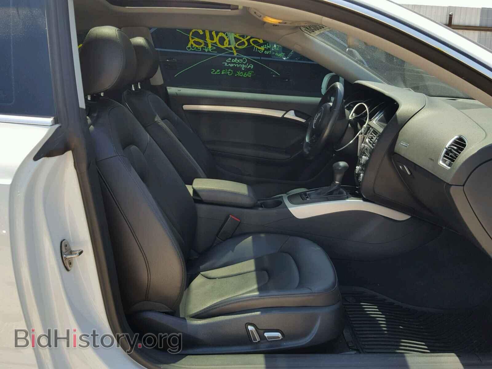 2013 AUDI A5 PREMIUM - VIN: WAUCFAFR0DA004988 - Photo 5