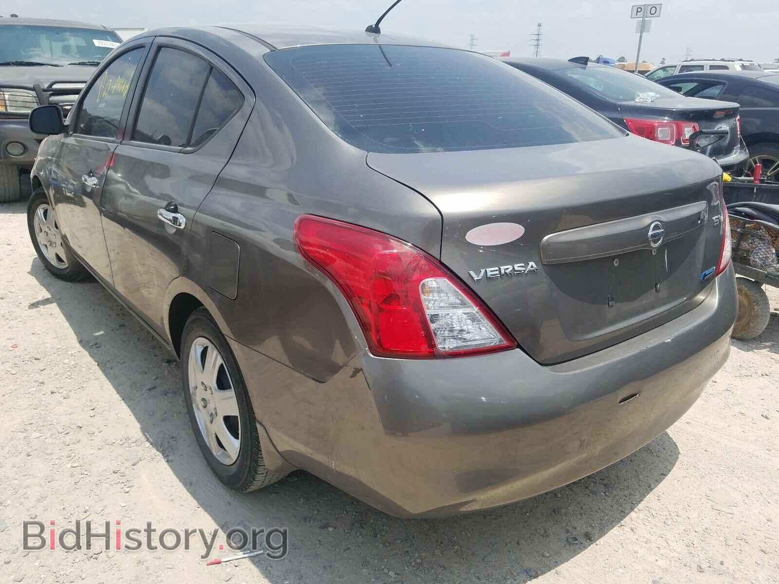 2012 NISSAN VERSA - VIN: 3N1CN7AP0CL834220 - Фото 3