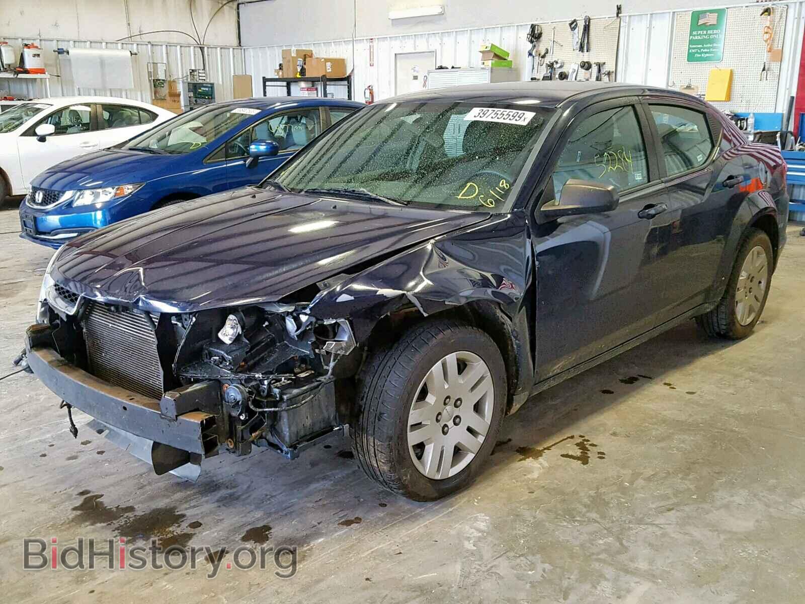 2014 DODGE AVENGER - VIN: 1C3CDZABXEN126421 - Photo 2
