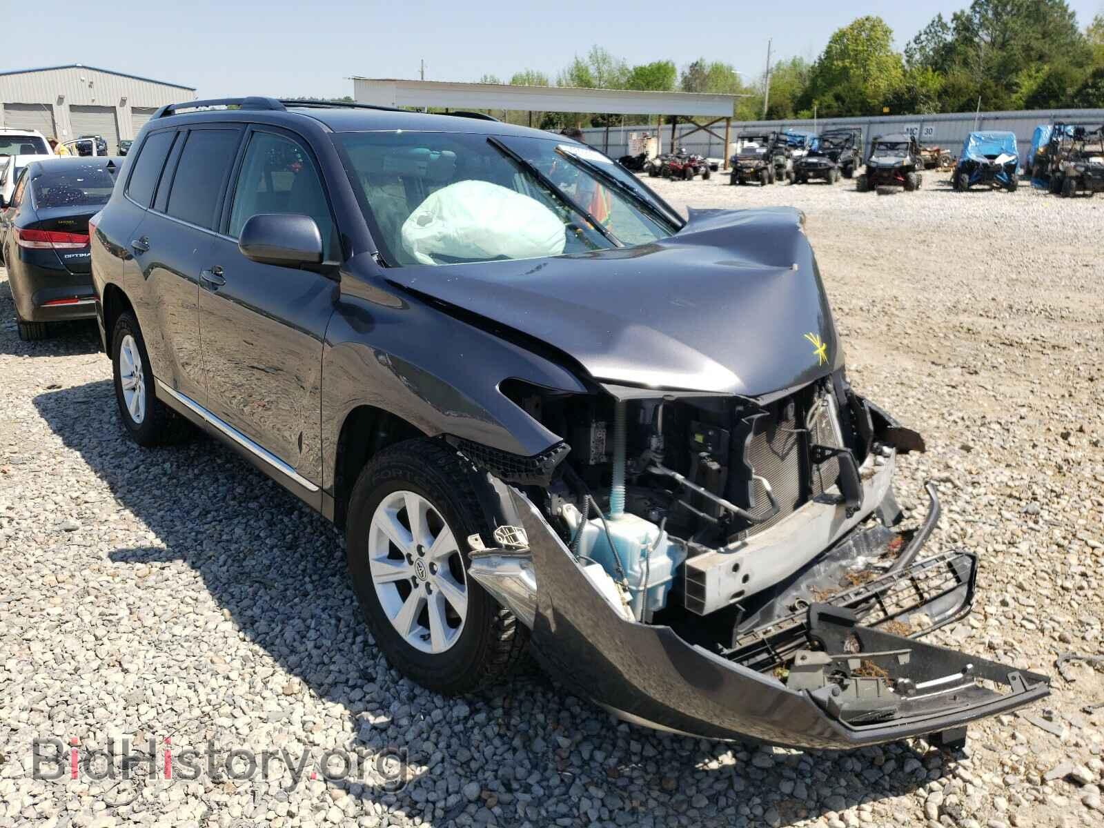 Photo 5TDZK3EH7CS079430 - TOYOTA HIGHLANDER 2012