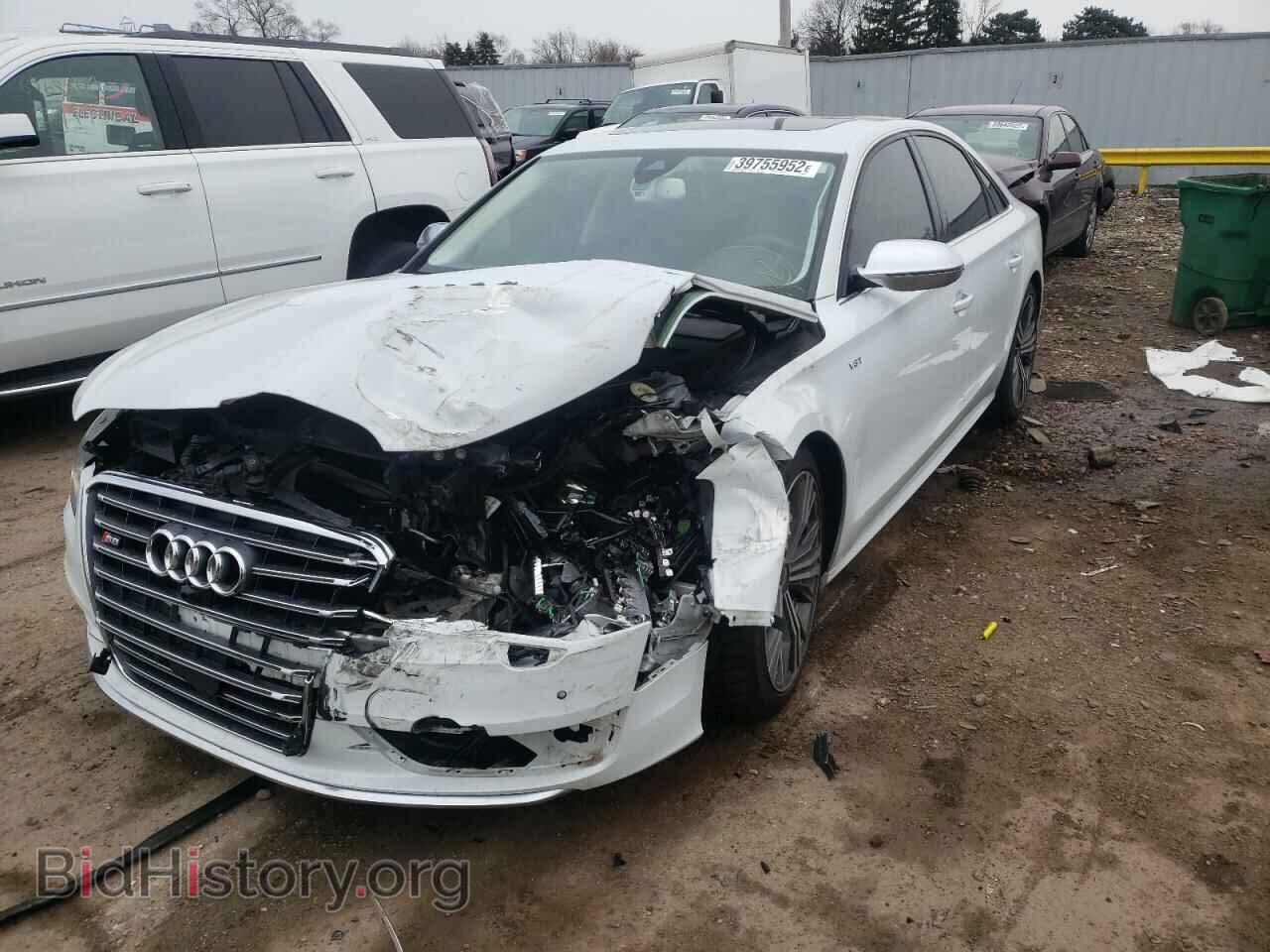 2014 AUDI S8 - VIN: WAUD2AFD5EN014835 - Фото 2