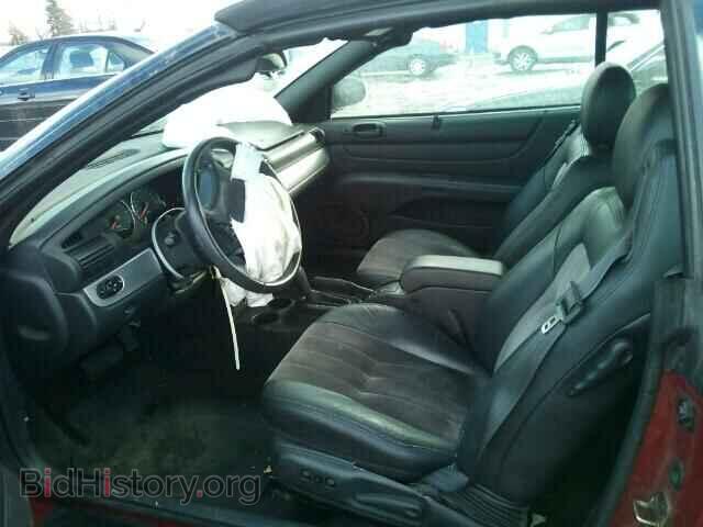 2005 CHRYSLER SEBRING - VIN: 1C3EL55RX5N706019 - Фото 5