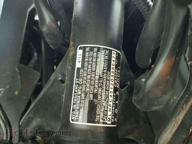 2013 HONDA CB CYCLE - VIN: MLHPC4512D5000473 - Photo 10