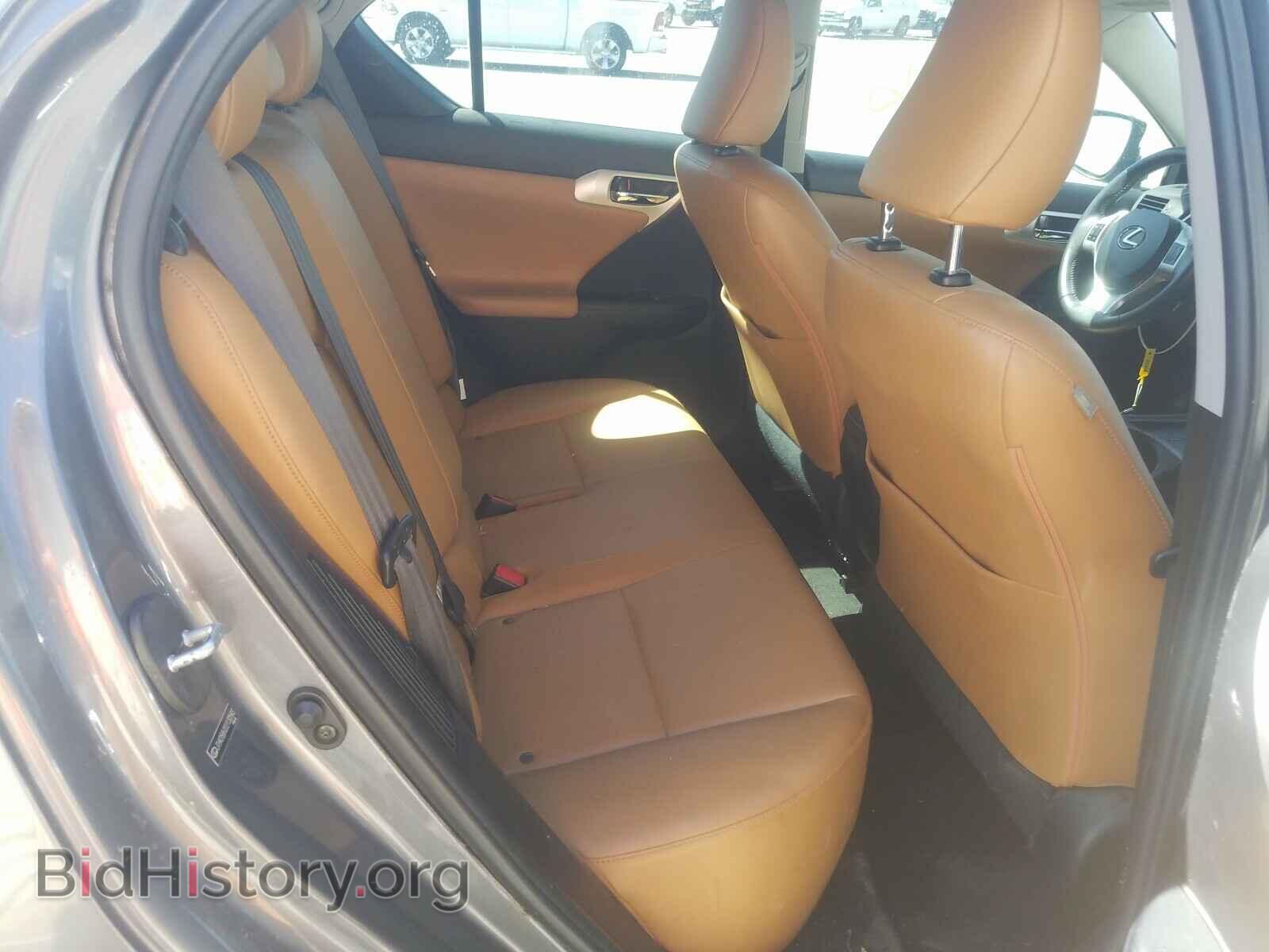 2013 LEXUS CT 200 - VIN: JTHKD5BH2D2130593 - Фото 6