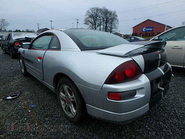 2001 MITSUBISHI ECLIPSE - VIN: 4A3AC44G61E205639 - Фото 3