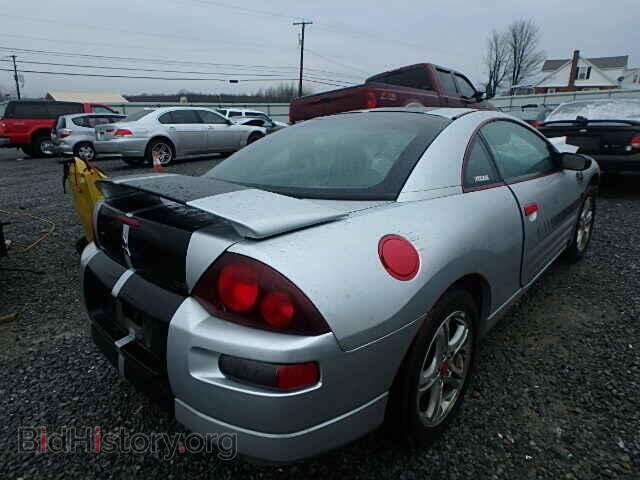 2001 MITSUBISHI ECLIPSE - VIN: 4A3AC44G61E205639 - Фото 4