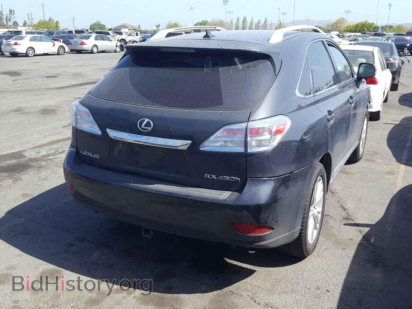 2010 LEXUS RX450 - VIN: JTJBC1BAXA2414465 - Фото 4