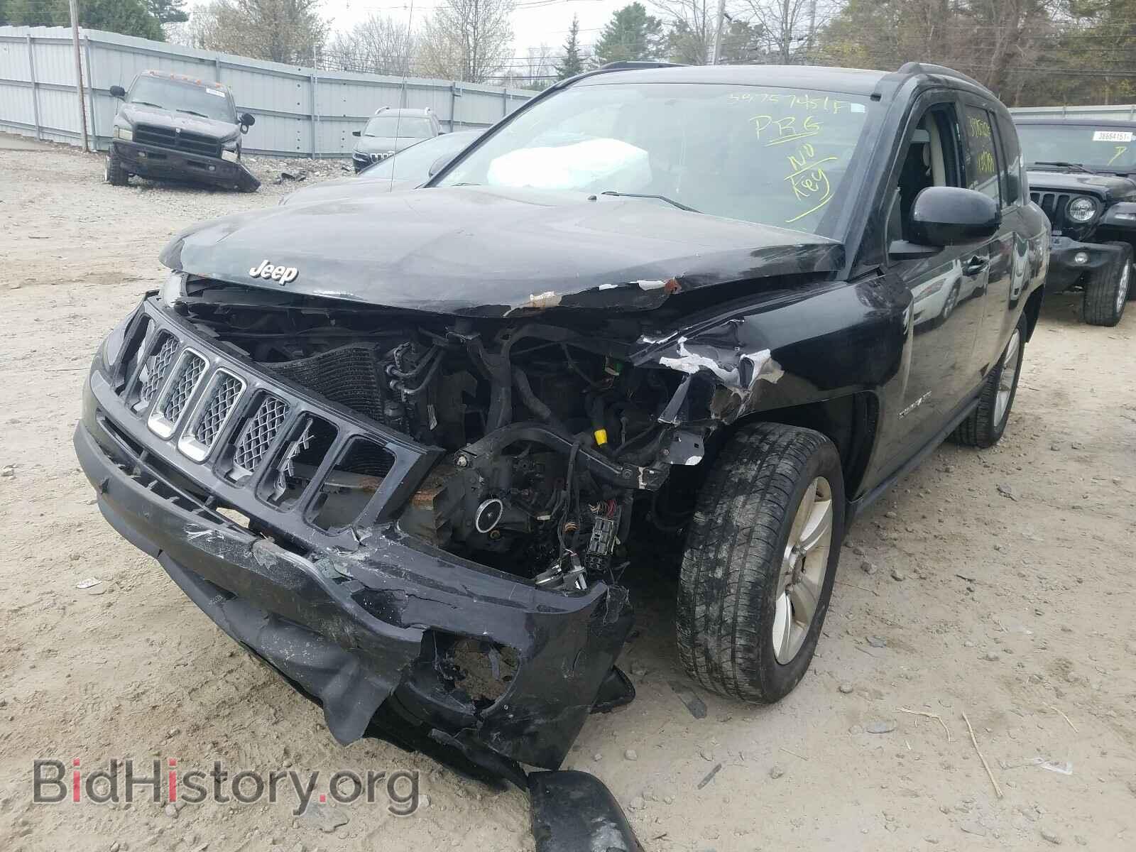 2014 JEEP COMPASS - VIN: 1C4NJDEB6ED621330 - Фото 2
