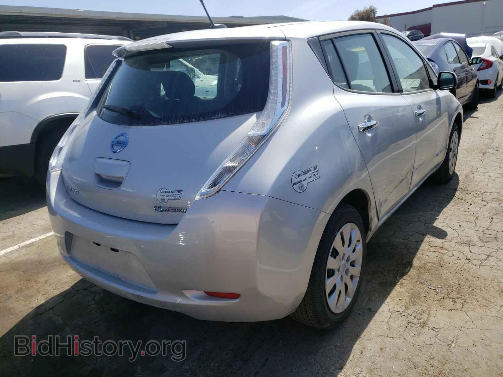 2013 NISSAN LEAF - VIN: 1N4AZ0CP1DC420699 - Фото 4